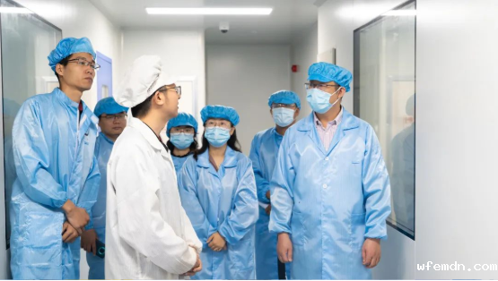 校企携手 同舟远航丨青岛农业大学分析测试中心领导一行参观优米 共议合作